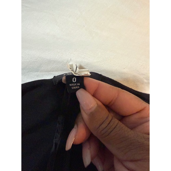 Torrid Black Womens Cropped Peplum‎ Blazer Jacket Size 0 - Picture 8 of 8